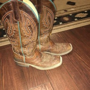 Lightly used Anderson Bean western riding boots